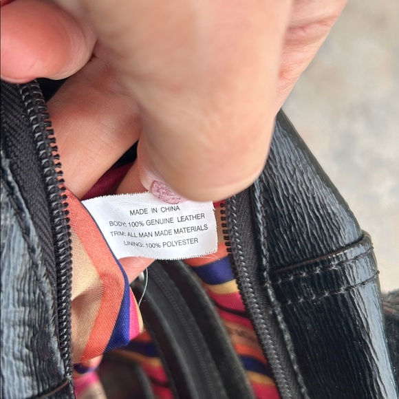 Tignanello Leather Handbag - Picture 7 of 12